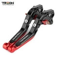 thumbnail image 1 of Suitable for Ducati Diavel/carbon/xdiavel/s 2011-2017 2018 motorcycle CNC foldable retractable brake clutch lever handlebar, 1 of 5