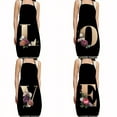thumbnail image 2 of Rourlinge Mothers Day Gifts Apron Flower Letter Pattern Kitchen Fouling Apron Letter Print Series Apron Gifts for Women, 2 of 2