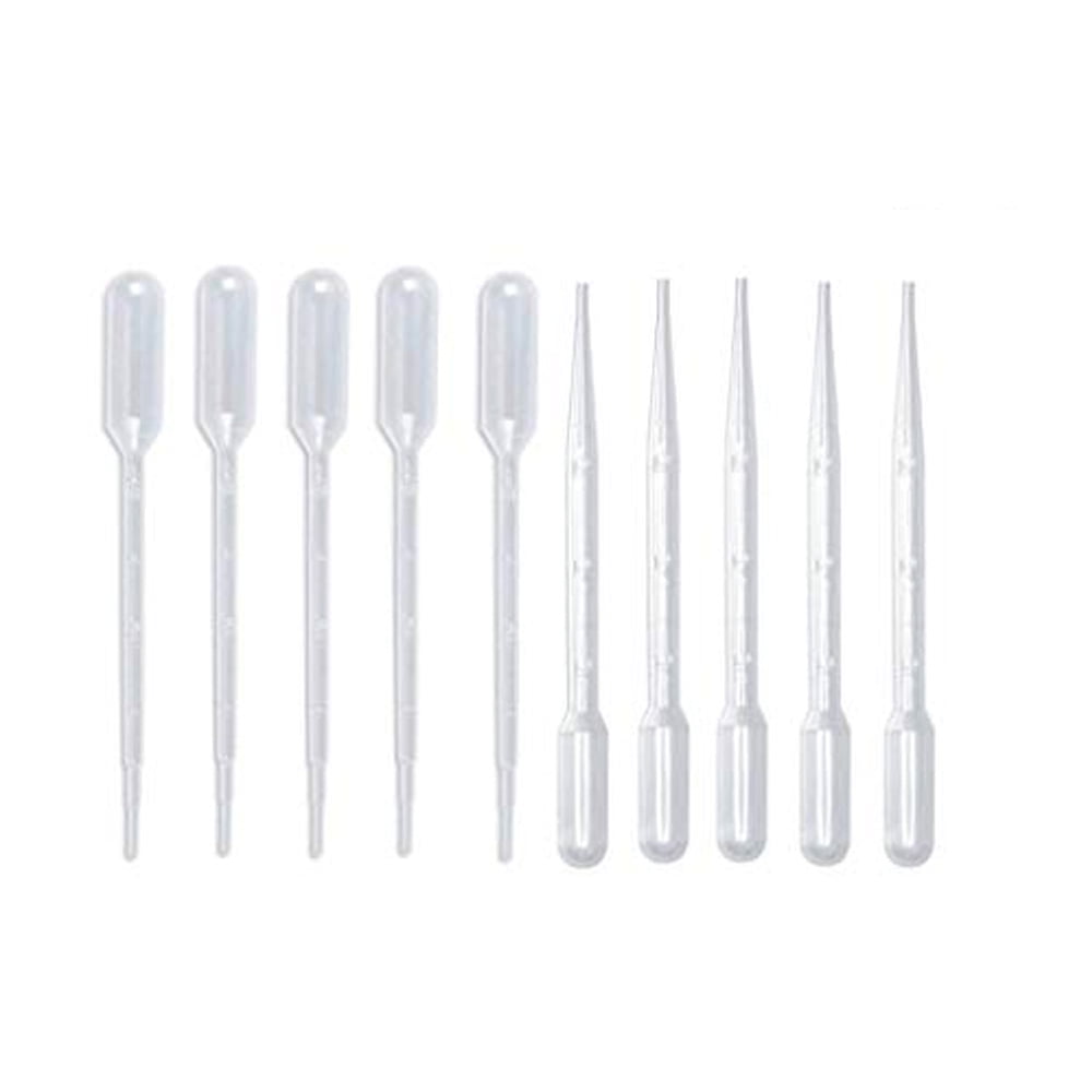 3ml Plastic Disposable Graduated Transfer Oils Pipettes Eye Dropper Set 20 Pack