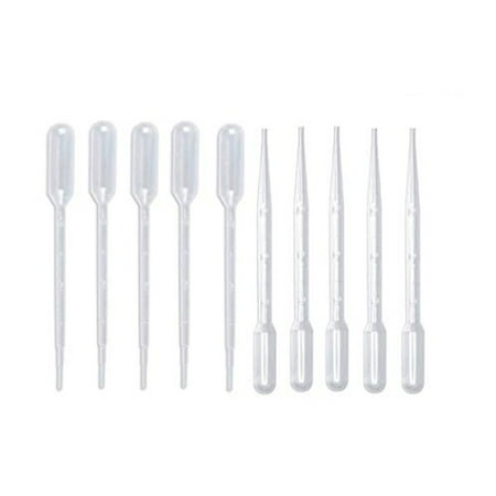 3ml Plastic Disposable Graduated Transfer Oils Pipettes Eye Dropper Set - 300 Pack