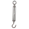 thumbnail image 2 of Rope Turnbuckle,  Hook and Eye Turnbuckle Easy Processing Wire Tension Hook Adjustable Stainless Steel Turnbuckle with Left and Right Threads for Outdoor, 2 of 8