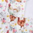thumbnail image 7 of Womens Cute Pajamas 2 Piece Sleepwear Shorts Sets Short Sleeve Button Up Shirts Pjs Lounge Wear Beige, XL, 7 of 7