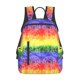 thumbnail image 1 of Balery Colorful Tie Dye Mochila ligera para hombre y mujer: duradera e impermeable, ideal para la escuela, el trabajo, viajes y uso diario., 1 of 7