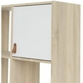 thumbnail image 5 of Winston 1 Door, 2 Drawer, 4 Shelf Desk, White/Oak Structure, 5 of 14