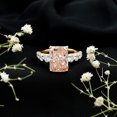 thumbnail image 4 of Rosec Jewels 5 Carat IGI Certified Lab Grown Pink Diamond Radiant Cut Engagement Ring - VS1 Clarity, 18K Yellow Gold, US 9.50, 4 of 8