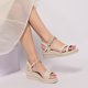 thumbnail image 4 of MKLEKYY Sandalias de Plástico para Mujer, Zapatos Casuales de Estilo Romano Con Tacón Bajo y Hebilla de Color Liso para Mujer, Sandalias Con Boca de Pez, 4 of 4