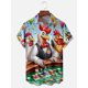 thumbnail image 3 of Camisa hawaiana para hombre, con estampado 3D, divertida caricatura de animales, camisetas de manga corta, ropa informal de verano para hombre, camisa de moda callejera para niños, 3 of 5