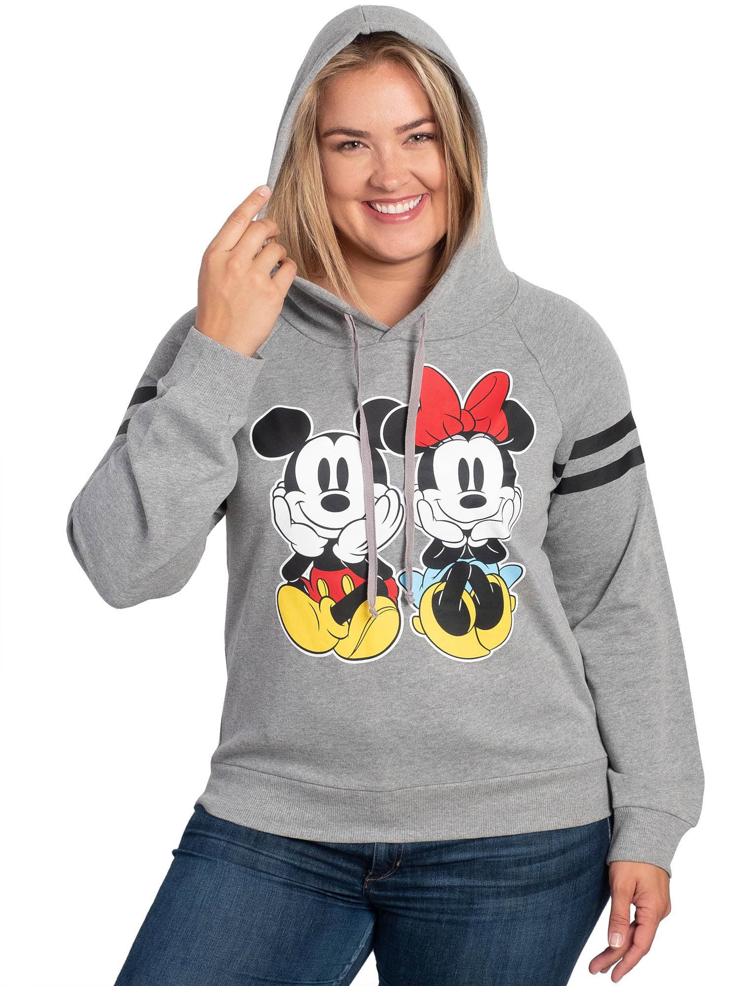  Disney  Disney  Minnie Mickey Mouse Hoodie  Woman s 