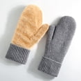 thumbnail image 2 of Women's Gloves Mittens Winter Knit Gloves Warm Full Fingers Women With Upgraded Anti Glove Fleece Lined, Women's Accessories Gloves Mittens, 2 of 7