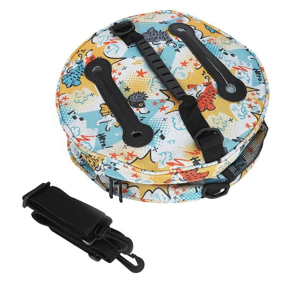 Knitting Bag Large Capacity Portable Light Easily Carry Simple Practical Yarn Storage Bags for Crochet HooksHedgehog Hero Pack