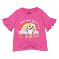 thumbnail image 2 of CoComelon JJ Infant Baby Girls 3 Pack T-Shirts Infant to Toddler, 2 of 5