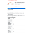 thumbnail image 2 of Engine Management Relay Connector - Compatible with 2004 Ford F-150 Heritage, 2 of 2