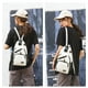 thumbnail image 5 of Mini mochila para mujer, bolso pequeño para el pecho, bandoleras, bolso deportivo para mujer, mochila de viaje, bolso cruzado, mochila para niña, BLANCO Rojo Verde, 5 of 5