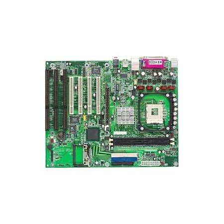 Refurbished-ItoxG4V620-USocket 478 Motherboard with 3 ISA slots, Intel 845GV Chipset, 400/533MHz FSB, 2 DDR DIMM slots, On-Board Audio, Video and LAN, 4 PCI slots, 3 ISA, ATX Form