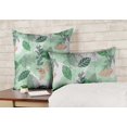 thumbnail image 2 of Vargottam Luxe, Imprimé Vert Menthe 2 Housses de Coussin Décoratives - 24x14 Pouces, 2 of 5