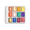 thumbnail image 4 of fheaev Couleurs de Pigment Aquarelle Solide Nacré, 4 of 4
