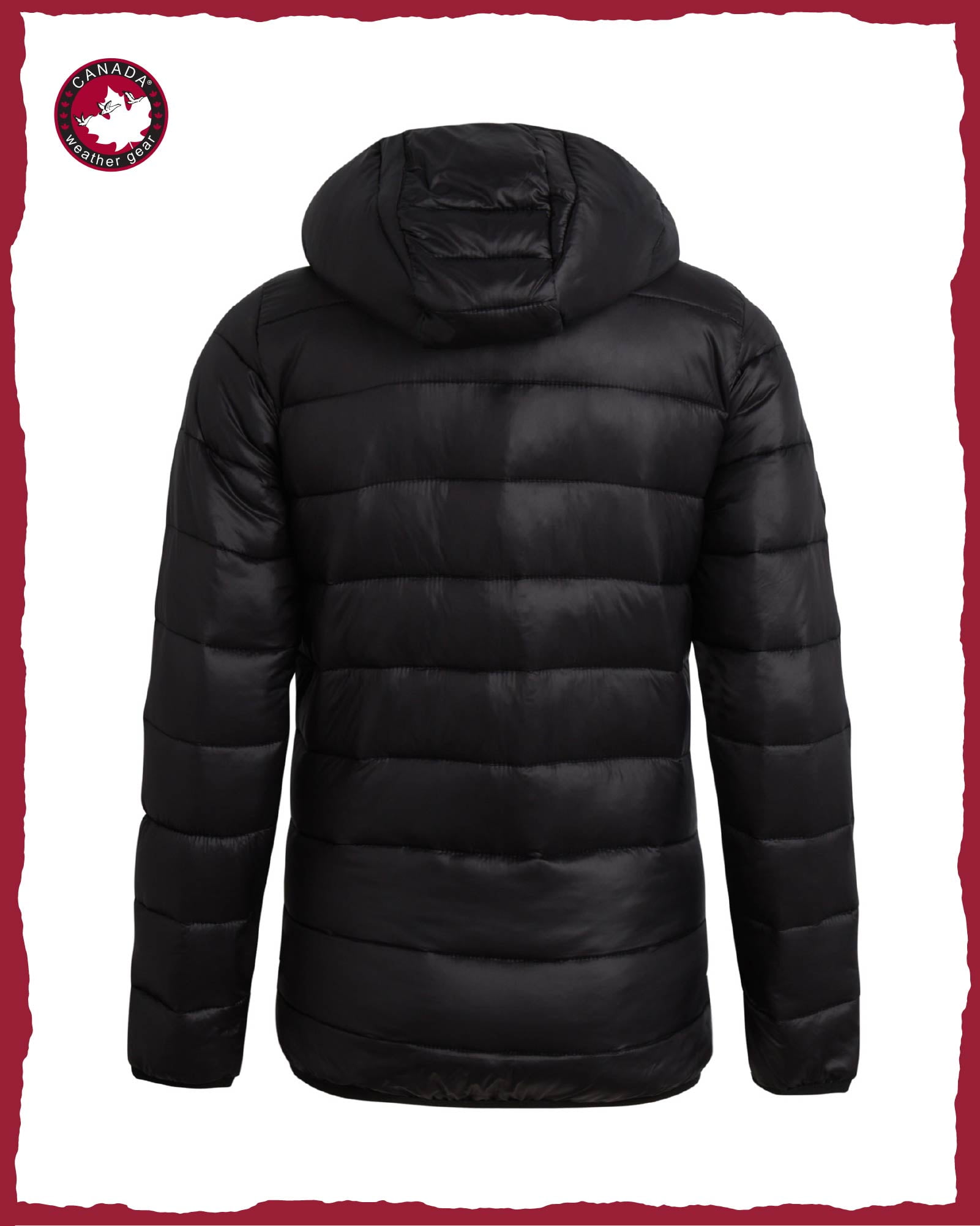 CANADA WEATHER GEAR Boys' Puffer Jacket - Lightweight Nylon Packable Winter Coat for Boys (8-20)