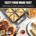 thumbnail image 2 of Wafflera FineMade 3 en 1: Parrilla para Paninis y Sandwiches, 2 of 8