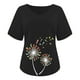 thumbnail image 4 of Elegante mujer con cuello en V estampado camiseta blusa Tops sudadera OAVQHLG3B Store  lin121212, 4 of 4