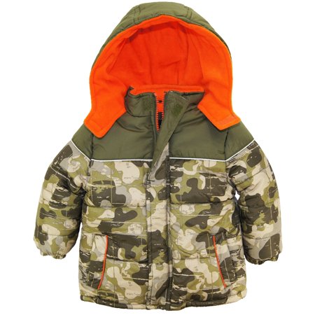 for puffer toddler jacket girl Print  Toddler Camo Walmart.com Winter Puffer  Modern Boys' Jacket