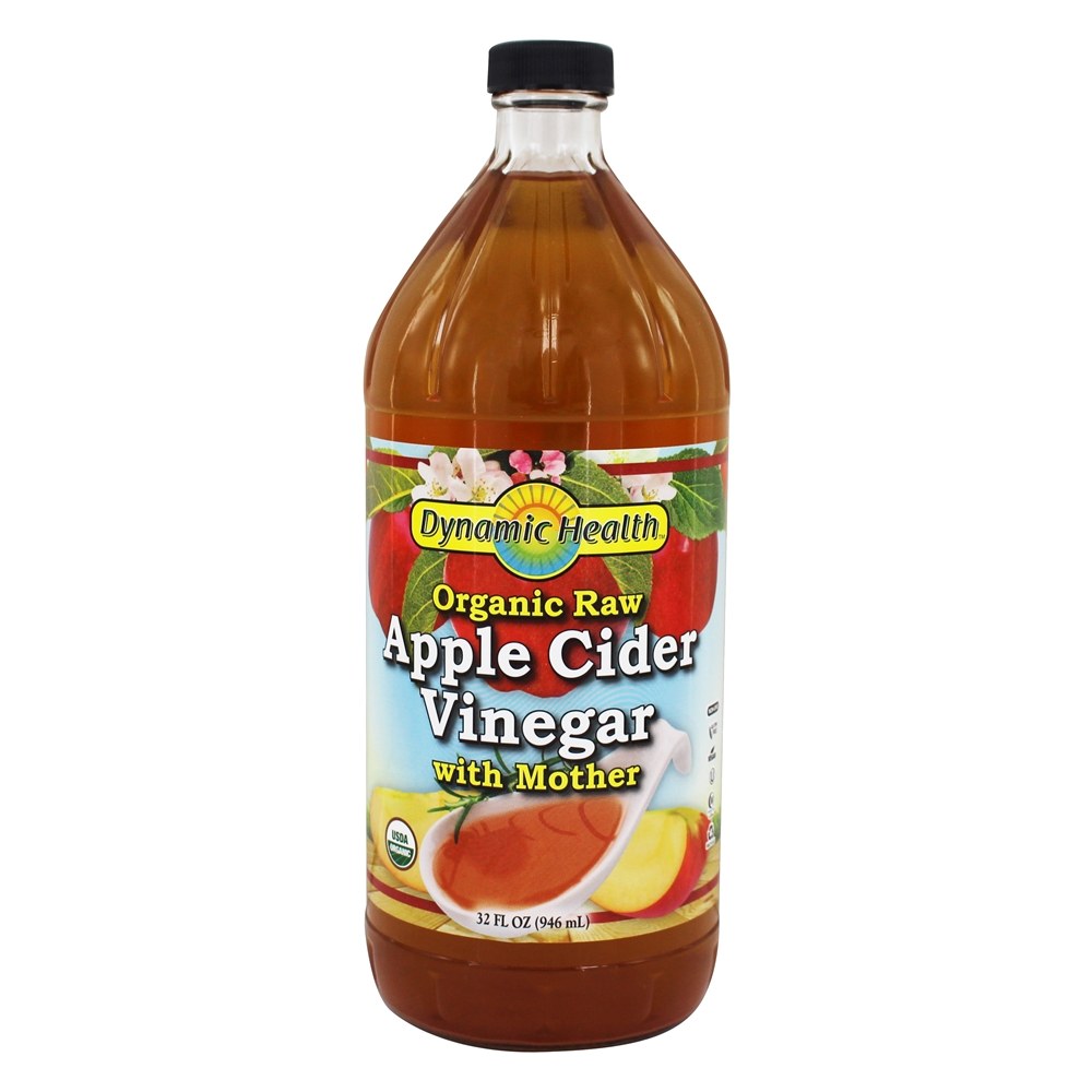 Dynamic Health - Organic Apple Cider Vinegar with \u0026quot;Mother\u0026quot; - 32 oz(pack ...