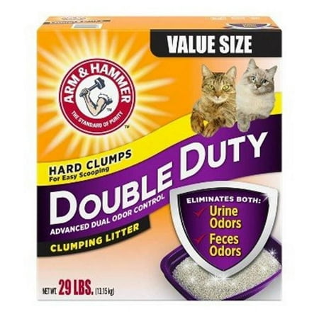 UPC: 0033200975113 | Arm & Hammer 718032 24 lbs Double Duty Advanced Dual Odor Control Clumping Litter