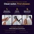 thumbnail image 4 of Shower head filter replacement cartridge - compatible with handheld shower filters - reduces chlorine, heavy metals, and impurities, making skin softer and hair smoother, 4 of 4