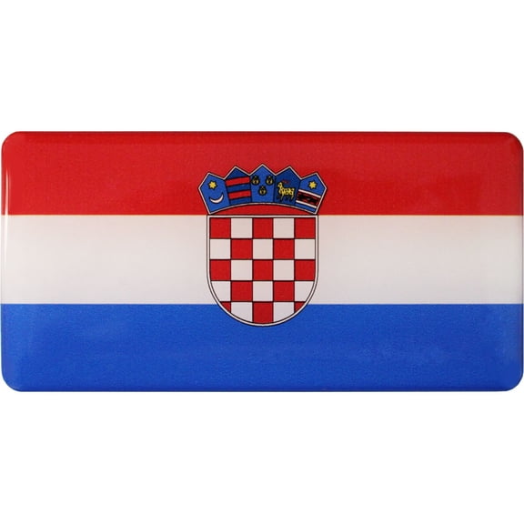 Croatia Domed Sticker