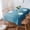 Blue, variant on Color Gradient Pattern Tablecloth Square Table Cloth 60x60, Waterproof Outdoor Table Cloth Decorative Table Cover Protectors, Washable Table Cover for Kitchen Dinning Party