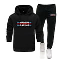 thumbnail image 4 of Conjunto de chándal de carreras Martini para correr de otoño, sudadera con capucha y pantalones para hombre, chándal informal, ropa deportiva para hombre, ropa de gimnasio, chándal nuevo 2024, 4 of 4