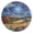 Gold, variant on Fields and Starry Sky Round Wall Clock Silent Battery Operated Home Decor for Living Room Bedroom