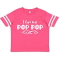 thumbnail image 3 of Inktastic I Love My Pop Pop with Hearts Boys or Girls Toddler T-Shirt, 3 of 5