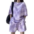 thumbnail image 1 of Mujer Verano Casual Moda Camiseta Y Pantalones Conjunto, 1 of 5