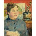thumbnail image 2 of Gauguin, Paul 20x24 White Modern Wood Framed Museum Art Print Titled - Madame Alexandre Kohler, 2 of 4