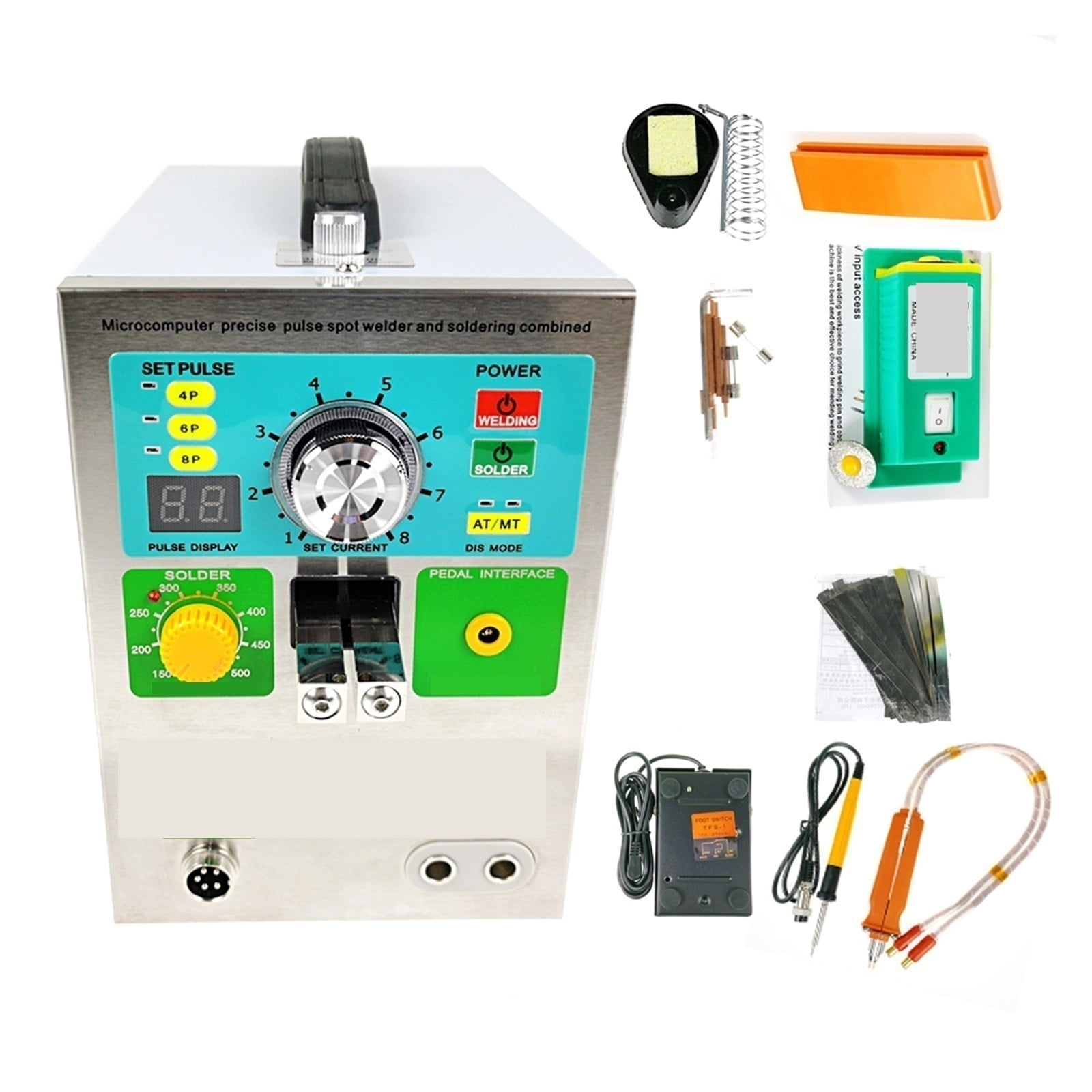Welder Pulse Spot Welding Machine Constant Temperature Soldering Iron Pen For Lithium Battery ,Accurate Temperature Control