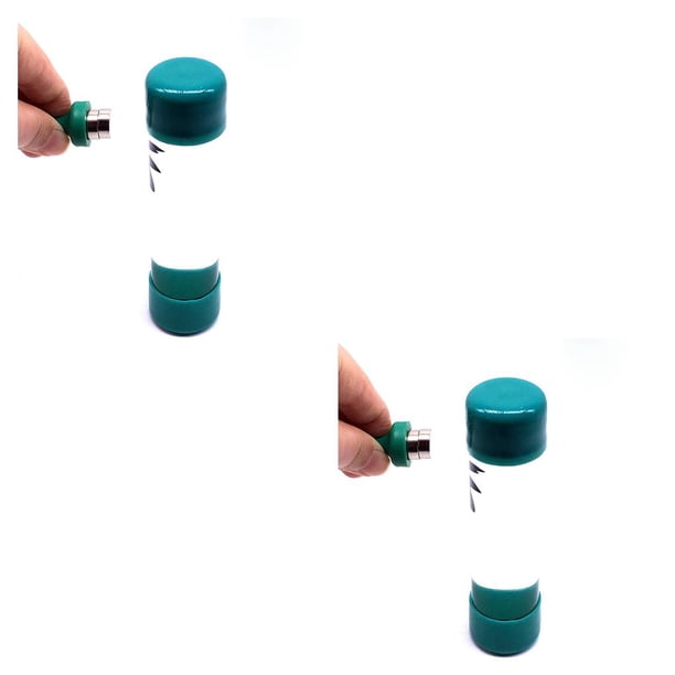 Vogacara Juguete líquido ferrofluido, juguete interactivo educativo, accesorio fluido, botella de exhibición para niños y niñas, juguetes Numero 5 2piezas