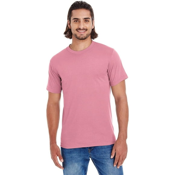 American Apparel Mens Organic Fine Jersey Crewneck Short Sleeve T-Shirt
