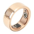 thumbnail image 3 of Anillo Inteligente de Oro Rosa, Monitor de Sueño Resistente Al Agua, Rastreador de Salud, Anillo de Fitness Inteligente de Cerámica de Aluminio con temperatura, Paso, PARA, 3 of 7