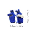 thumbnail image 3 of Zapatos de invierno para perros, botas cálidas de forro polar con cinta reflectante, 1 funda para garras, zapatos para mascotas con cordón, decoración del hogar, decoración de habitaciones, hogar y co, 3 of 5