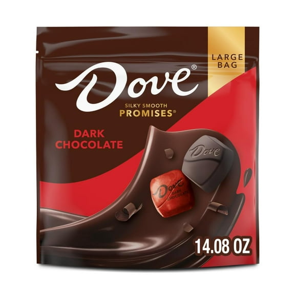 Pack of 2 - Dove Promises Valentines Day Dark Chocolate Candy Gifts, 14.08 Oz Bag