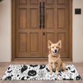 thumbnail image 4 of Halloween Doodle Elements Door Rugs,Washable Non Slip Door Mats Indoor,Decorative Door Mats,Entry Mat Indoor for Entrance,Bedroom,Kitchen,Bathroom,16"x47", 4 of 6
