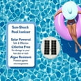 thumbnail image 4 of HLONK Solar Pool Ionizer with Night Light  Water Purifier Automatic Pool Cleaner  Pool Cleaning Device  High Capacity Copper Anode for Keepingthe Swimming Pool Clean Longer, 4 of 7