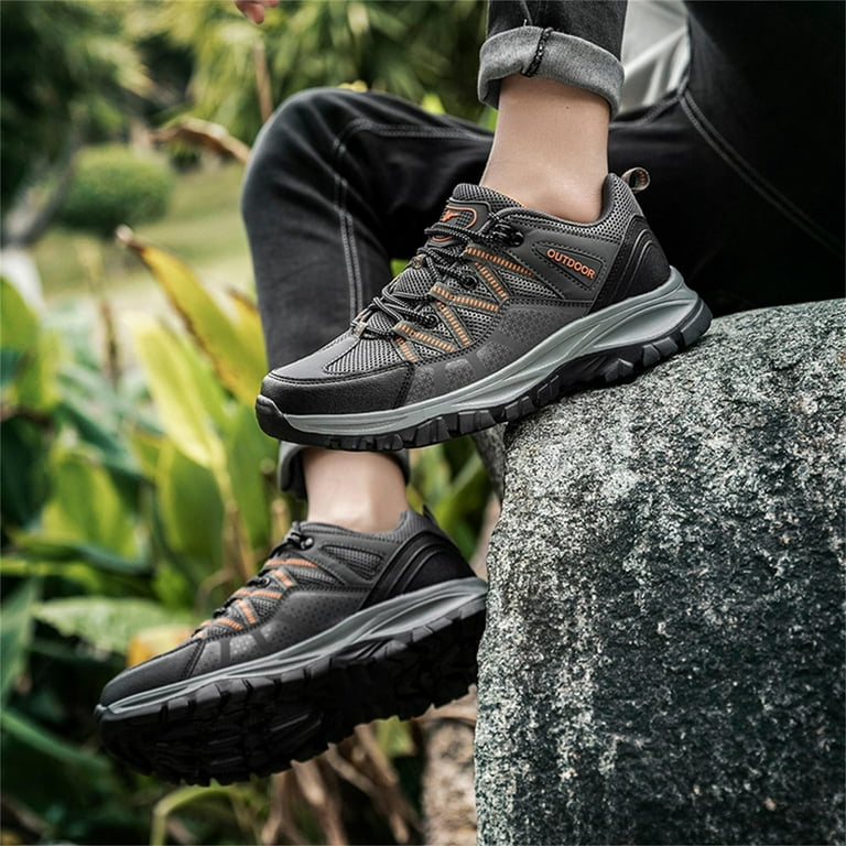 Mens running shop boots