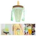 thumbnail image 3 of YUEVE Holder Cute Watermelon Straw Water Bottle Ice Cup With Shoulder Strap, 3 of 8