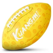 Kuangmi Cheese Yellow Composite Football, Official Size (Ages 14 and up)