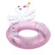 thumbnail image 1 of Flotador inflable para piscina con forma de cisne con purpurina, flotador para piscina con dos cisnes divertidos, flotador para piscina para niños en verano, anillos de piscina para niños, anillos de, 1 of 5