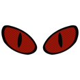 thumbnail image 4 of A Pair Eyes Auto Rear Nighttime Driving Safety Warning Reflective Decal Sti W5F6, 4 of 9