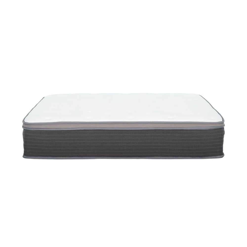 Pemberly Row Modern 12-Inch Polyurethane King Mattress in White