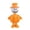 Black C, variant on Halloween Pumpkin Statue Resin Smiling Jack O Lantern Man Decor 7.9 inch 1 Pack Indoor Desktop Ornament for Home Yard Party Halloween Holiday Themed Decoration Festive Gift for Friends