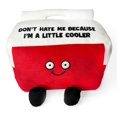 thumbnail image 1 of Punchkins Cooler Plushie - No me odies porque soy un poco más fresco Regalo de felpa divertido y fresco para amigos Juguete de peluche atrevido para regalar, 1 of 5